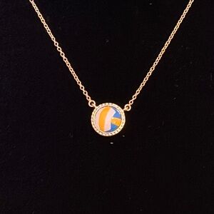 Kendra Scott Volleyball Short Pendant Necklace